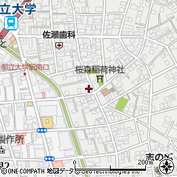 東京都目黒区平町1丁目24-5周辺の地図