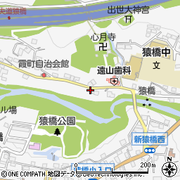 山梨県大月市猿橋町猿橋636周辺の地図