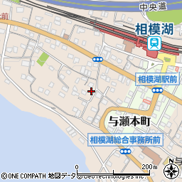 神奈川県相模原市緑区与瀬795周辺の地図