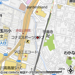 東京都世田谷区瀬田1丁目31-3周辺の地図