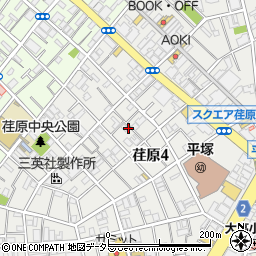 ピザハット　武蔵小山店周辺の地図