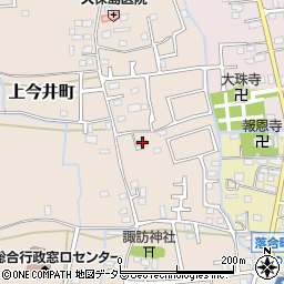山梨県甲府市上今井町2299周辺の地図