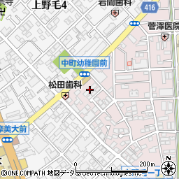 上野毛タウンホーム周辺の地図
