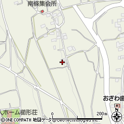 山梨県南アルプス市上宮地842周辺の地図