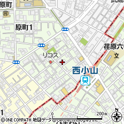 ヘルスケアセイジョー薬局西小山店周辺の地図