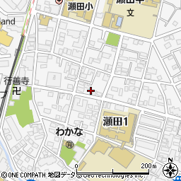 東京都世田谷区瀬田1丁目27-3周辺の地図