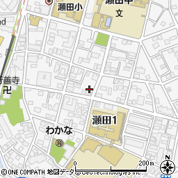 東京都世田谷区瀬田1丁目27-20周辺の地図