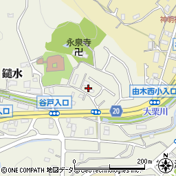 鑓水東公園周辺の地図
