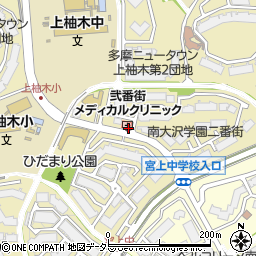 弐番街メディカルクリニック周辺の地図