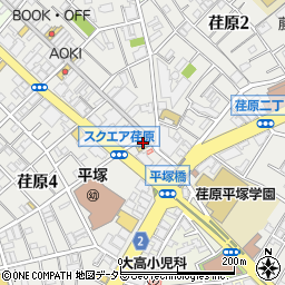 セブンイレブン武蔵小山パルム店周辺の地図