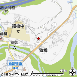 山梨県大月市猿橋町猿橋480-1周辺の地図