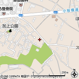 加曽利公園トイレ周辺の地図