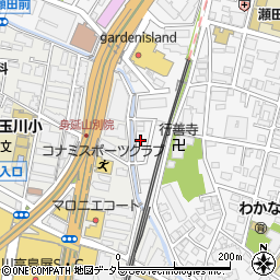 東京都世田谷区瀬田1丁目31-4周辺の地図