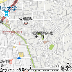 東京都目黒区平町1丁目24-3周辺の地図