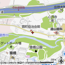 山梨県大月市猿橋町猿橋794周辺の地図