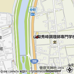 株式会社カチタス甲府店周辺の地図