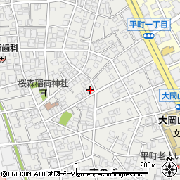 東京都目黒区平町1丁目14-4周辺の地図