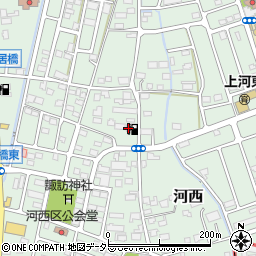有限会社萩原石油　本店周辺の地図