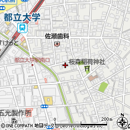 東京都目黒区平町1丁目24-21周辺の地図