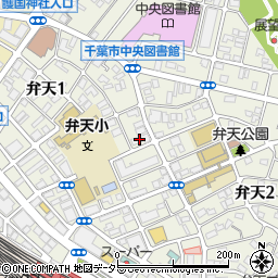 千葉ゴールデンマンション周辺の地図