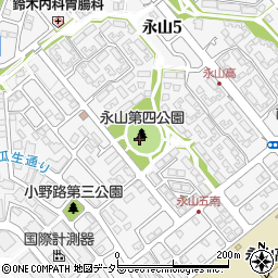 永山第4公園周辺の地図