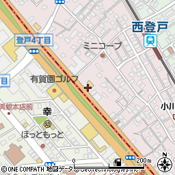タイムズファミリーマート千葉登戸四丁目店駐車場周辺の地図