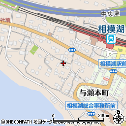 神奈川県相模原市緑区与瀬797周辺の地図