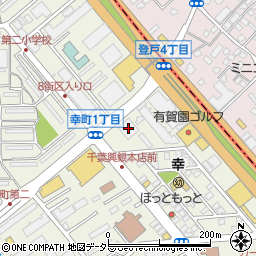 東京電力千葉支社周辺の地図