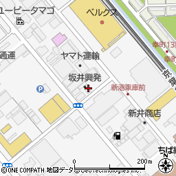 坂井興発株式会社周辺の地図