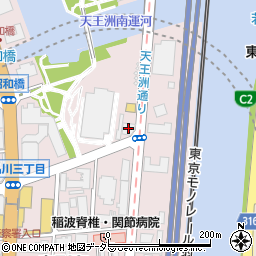 ヨコハマタイヤジャパン品川営業所周辺の地図