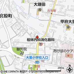 セブンイレブン甲府宮原町店周辺の地図