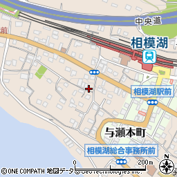 神奈川県相模原市緑区与瀬841周辺の地図