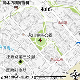 永山第四公園周辺の地図