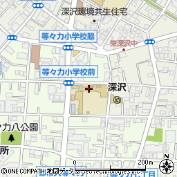 世田谷区立等々力小学校周辺の地図