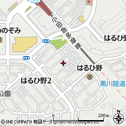 神奈川県川崎市麻生区はるひ野2丁目10周辺の地図