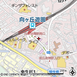 武田塾　向ヶ丘遊園校周辺の地図