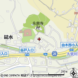 東京都八王子市鑓水81周辺の地図