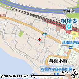 神奈川県相模原市緑区与瀬838周辺の地図