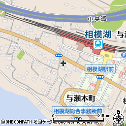 神奈川県相模原市緑区与瀬843周辺の地図