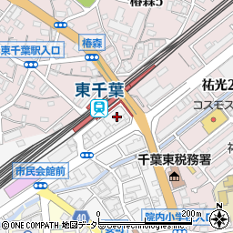 ＤＣ会館周辺の地図