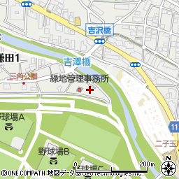 カワベグランドマンション鎌田周辺の地図