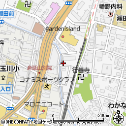 東京都世田谷区瀬田1丁目30-17周辺の地図