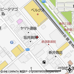 セブンイレブン千葉新港北店周辺の地図