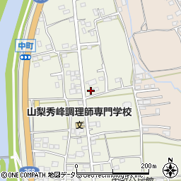 山梨県甲府市中町339周辺の地図