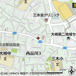 大崎動物病院周辺の地図