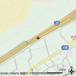 国道２７号線周辺の地図