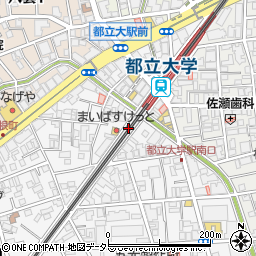 BENIYA Kitchen 都立大学駅前店周辺の地図