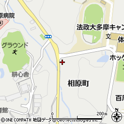 東京都町田市相原町4806周辺の地図