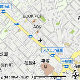 プレール武蔵小山弐番館周辺の地図