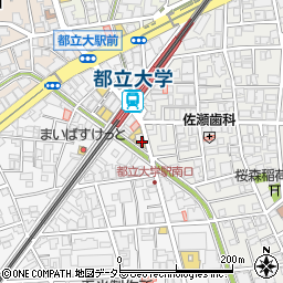 東京都目黒区平町1丁目27-4周辺の地図